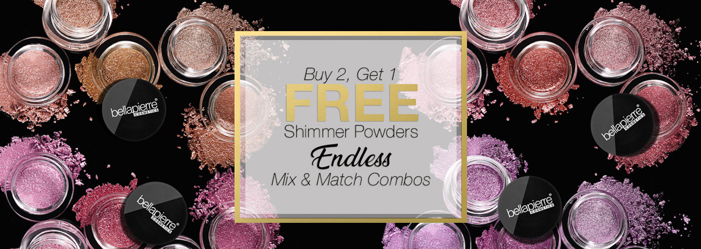 Buy 2, Get 1 Free Shimmer Powders