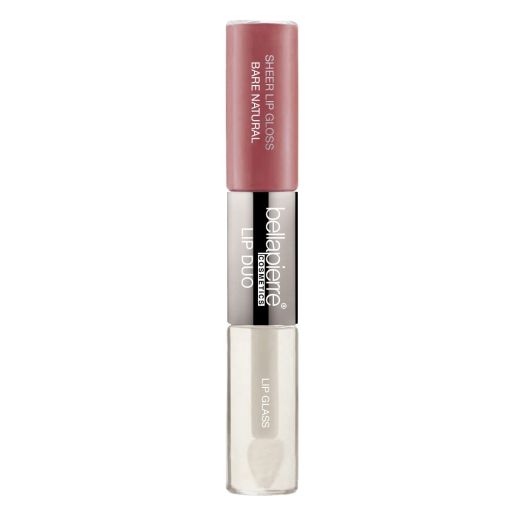 Sheer Lip Gloss & Clear Glass Duo - Bare Natural